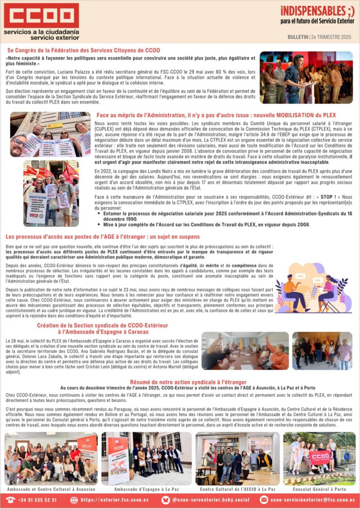 BULLETIN TRIMESTREL (T2 2025)