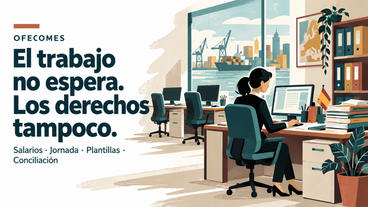 OFECOMES: El trabajo no espera. Los derechos tampoco.